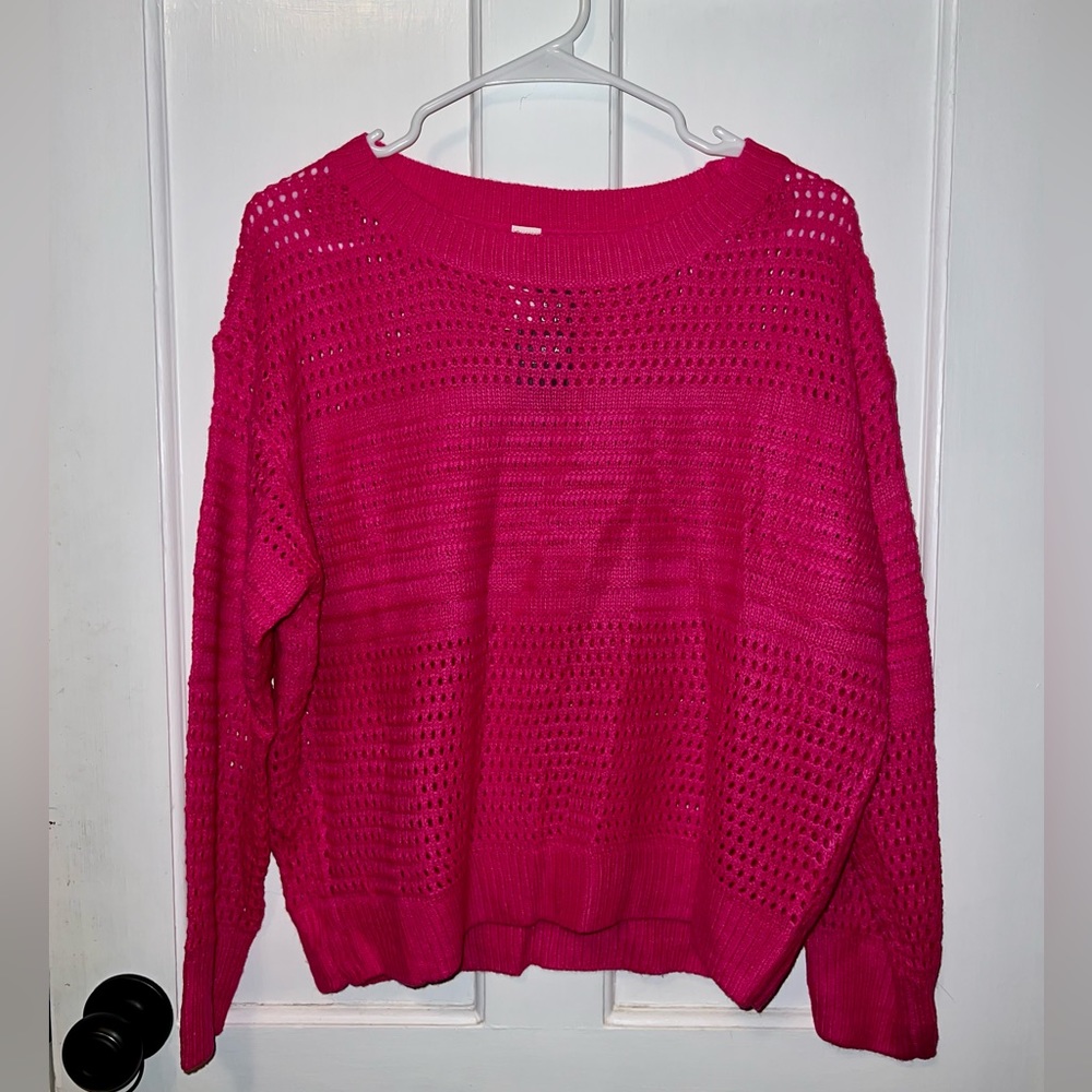 Blooming Jelly NWT Womens Crochet Knit Sweater - M